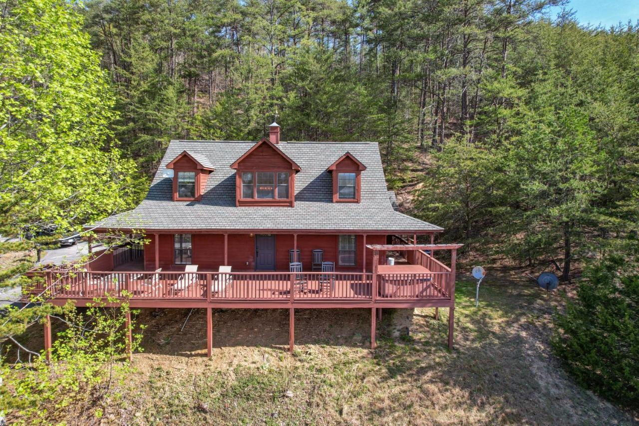 Private Mountain Cabin, Hot Tub Escape In The Smokies, With The View Sevierville Kültér fotó